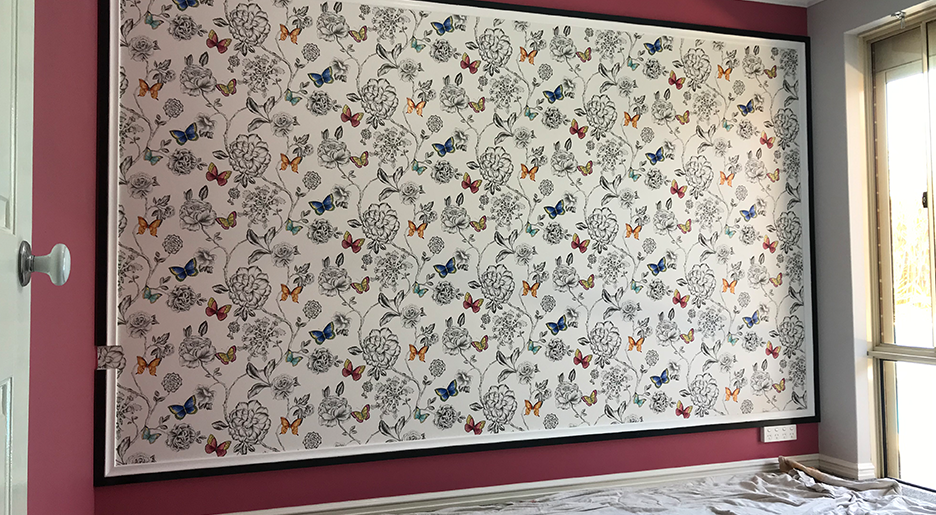 Wallpapering in Como by Como Painting